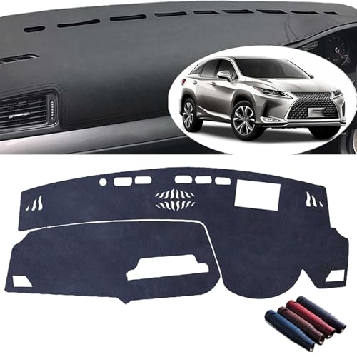 レクサスダッシュボードマット LEXUS RX 20系 RX200t/RX350/RX450h 2020 2021 HUD付き に適用 カー ダッシュボードマット ダッシュボードパッ ダッシュボードマット 車内 ダッシュボードカバー 日焼け防止 ダッシュボ