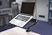 Produktbild Eurosell Design Notebook Laptop Ständer Arm - Gelenk schwenbar 360° Rotation - Gasfeder System - Laptop Halterung - für Notebooks Tablet iPad MacBook etc. - Tischhalterung Tisch Halter Schreibtisch