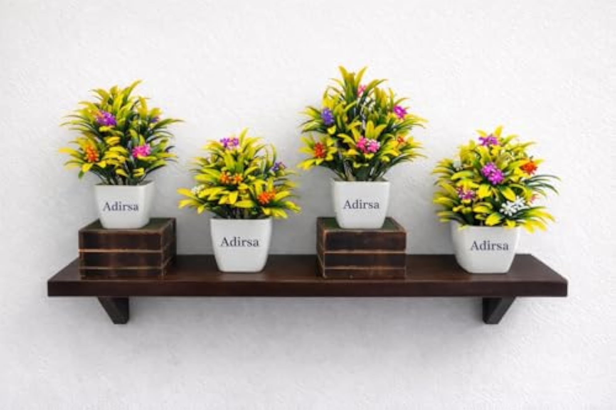 Artificial Flower Plants with Pot for Home Decor