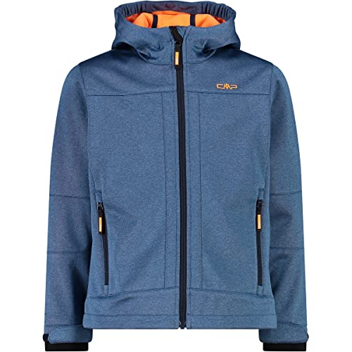 CMP, Kid Jacket Fix Hood, Boy, Bluestone Mel., 152