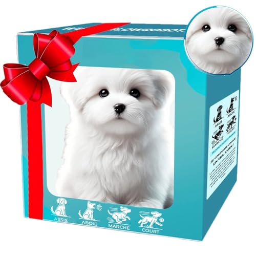 Cachorro Robótico Realista como Regalo de Navidad para Niños