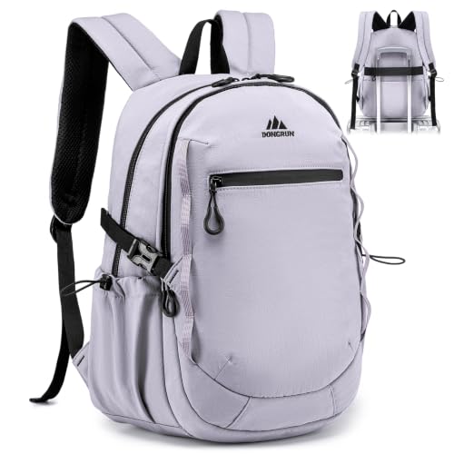 Mochila COSCOOA 40x30x15cm para itens pessoais de viagem, 16'x12'x6' Bolsa pequena de 20L para cabine, bagagem aprovada para transporte aéreo sob o assento, Roxa, 16x12x6', Casual