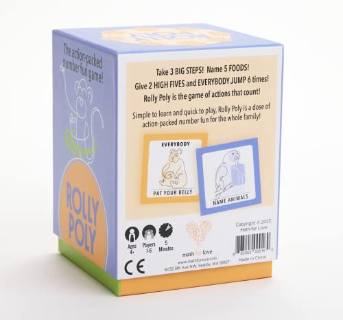 Rolly Poly juego familiar para aprender números miniatura 2