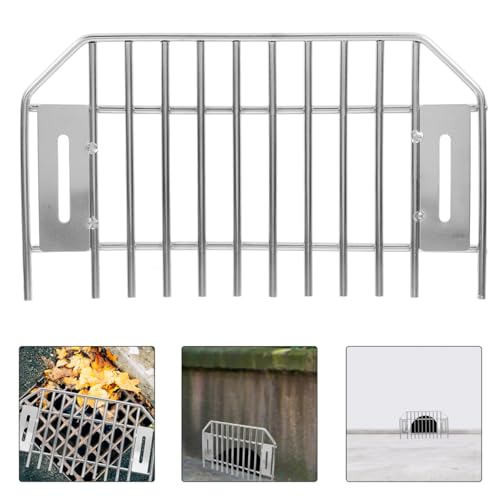Miniatura 9 de Homsfou Filtro De Drenaje De Inoxidable Para Canalones Protector Para Obstrucciones Desagües Laterales Y Tejados Instalación Y Limpieza