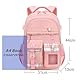 HANXIUCAO Schulrucksack Mädchen Grosse Kapazität Schulrucksack Mädchen Teenager Wasserabweisend mit Laptopfach Rucksack Mädchen für Primary Junior High University (hellblau)