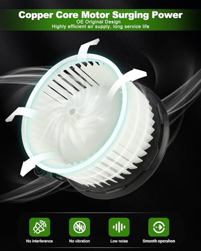 Image of SCITOO 700224 HVAC Blower Motor for Ford /Lincoln /Mercury Fit for 2009-2011 for Ford Flex, 2008-2012 for Ford Taurus, 2008-2009 for Ford Taurus X, 2009-2012 Lincoln MKS, 2010-2011 Lincoln MKT