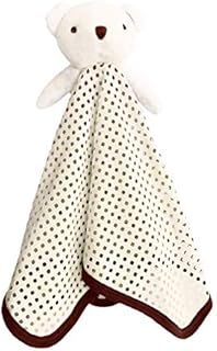 The Safer Baby Lovey | Breathable & Soft Security Blanket | Soft Blanket with Holes for Easy Breathing | Gender Neutral Snuggle Toy Doll | Baby Gift for Newborns | Stuffed Plush Animal - 16x16 Inch