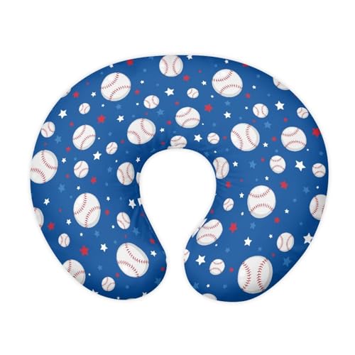 Panskyllis Baseball Nursing Pillow and Positioner Detachable Newborn Original Breastfeeding Slipcover Case Removable Head Support Protector Cushion Easy to Use