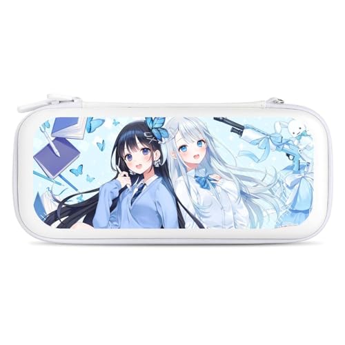 Nintendo SwitchΉ UUki n[hP[X ʂȂ Switch / SwitchL@elfΉ Ռz hh Sʕی ^ e LOP[X Q[J[h 15[ White-style