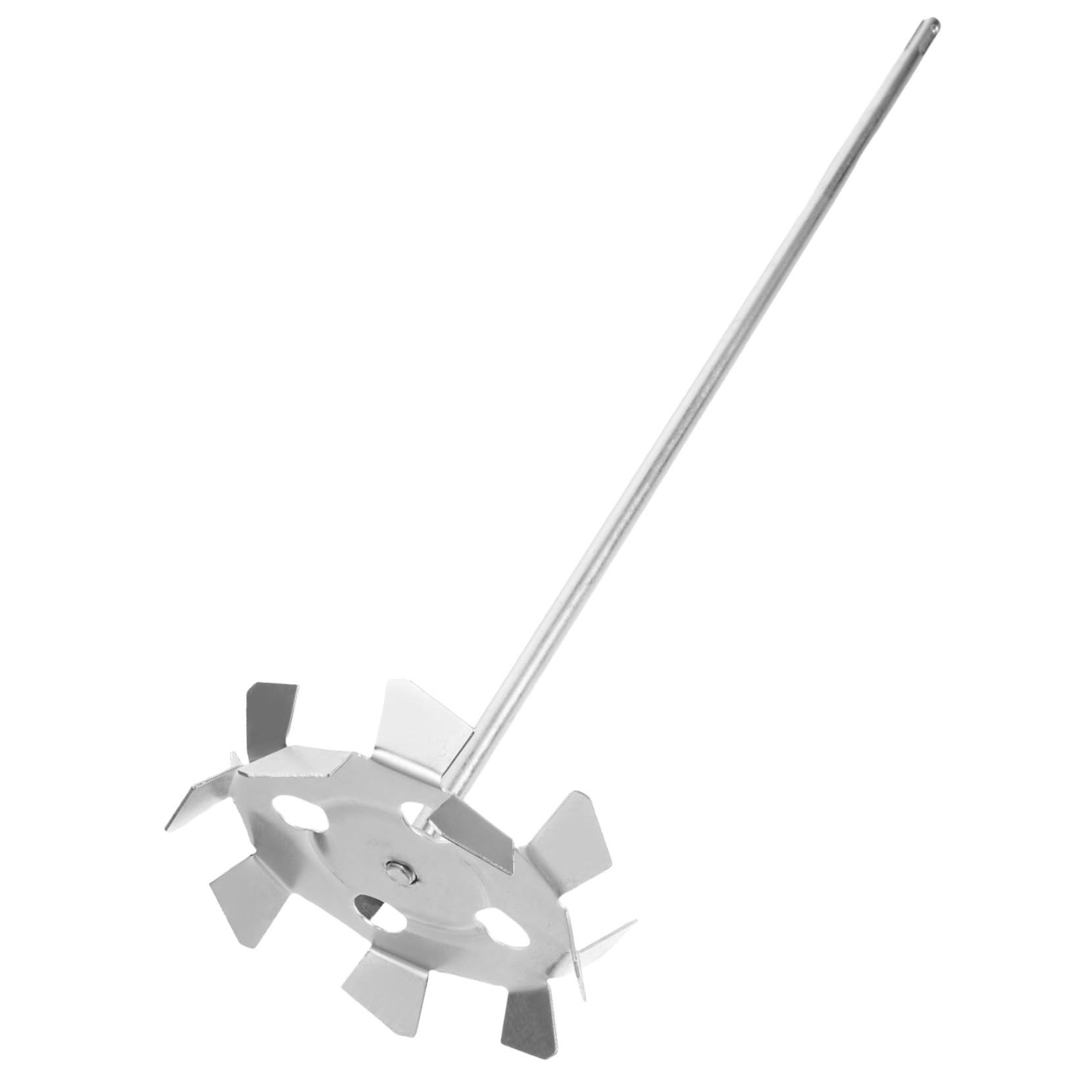HOLIDYOYO Mixer Drill Stirring Rod Galvanized Mud Mixer Tool for Easy Mixing of Paints Epoxy and Lightweight and User Friendly Mixing