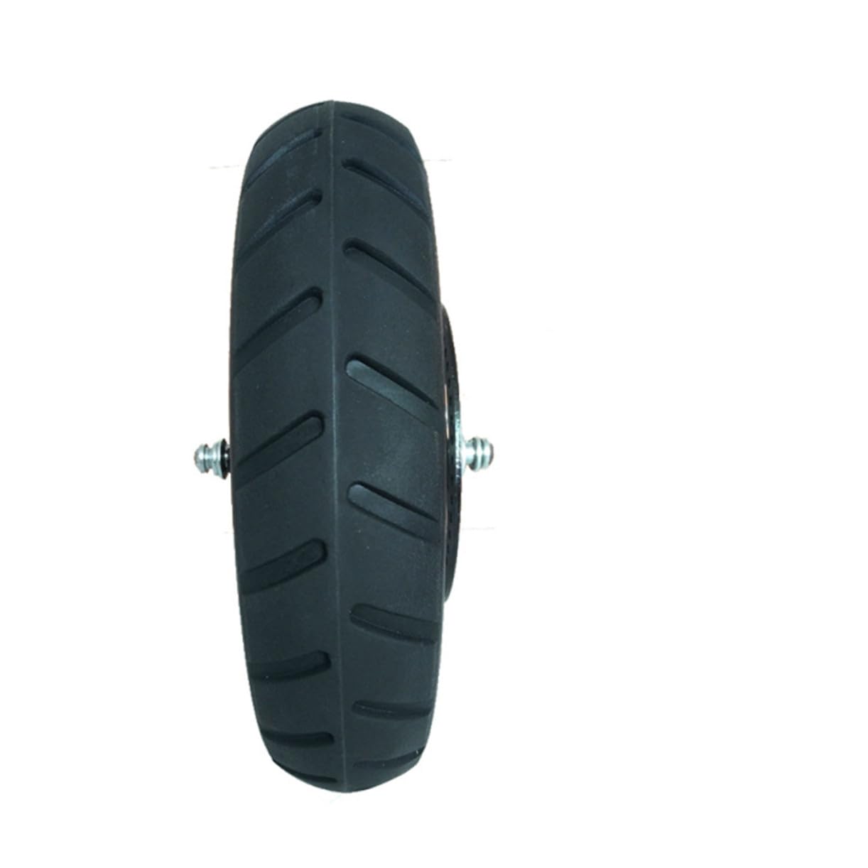 Pneu de Trottinette Électrique Alvéolé 8,5 Pouces Caoutchouc Noir Antichoc Absorbant, Léger et Solide pour Scooter Électrique, Remplacement Facile, Usage Urbain et Tout Temps