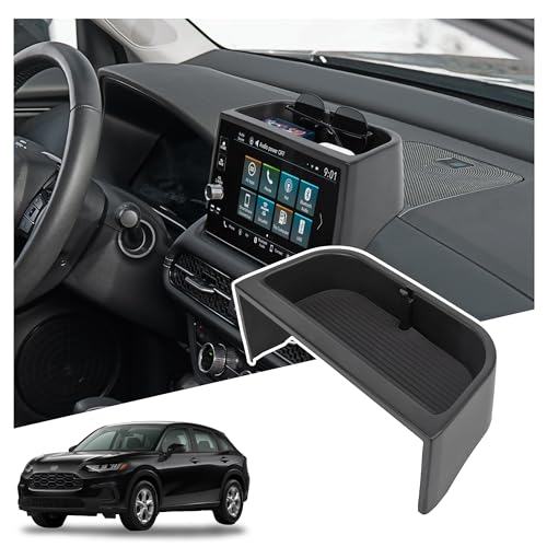Sinminou Center Console Organizer Dashboard Tray Compatible with 2023-2025 Honda HR-V Interior Accessories, Dashboard Storage Organizer Box, Fits both Honda HRV 7-inch and 9-inch Screen