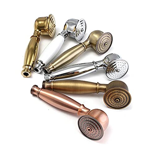 Cabilock Bath Jets Handheld Hand-Held Tool Shower Wand Held Hand Copper Bathroom In Head Golden Hand Shower #TOP4