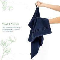Hammetex Handtücher 4er Set 50x100 cm, 100% Baumwolle Frottee – Ansicht 5