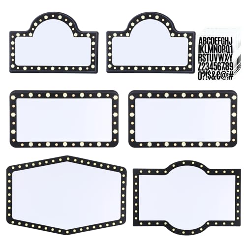 Novabright 6 Pack Wedding Bottle Service Sign with Letters Sticker Bridal Party Entrance Props Nightclub Bottle Reception Sign with 2'' Letter Stickers for Wedding Engagement Party Poster Board
