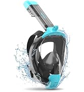 Masque De Plongée Intégral ACURE SN03 Pour Enfants (3-8 Ans) – Anti-buée, Tuba Sec, Système Respiratoire Innovant