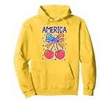 Photo Gallery american coquette bow cherry camicia carino 4 luglio usa patriotic felpa con cappuccio Photo Gallery american coquette bow cherry camicia carino 4 luglio usa patriotic felpa con cappuccio