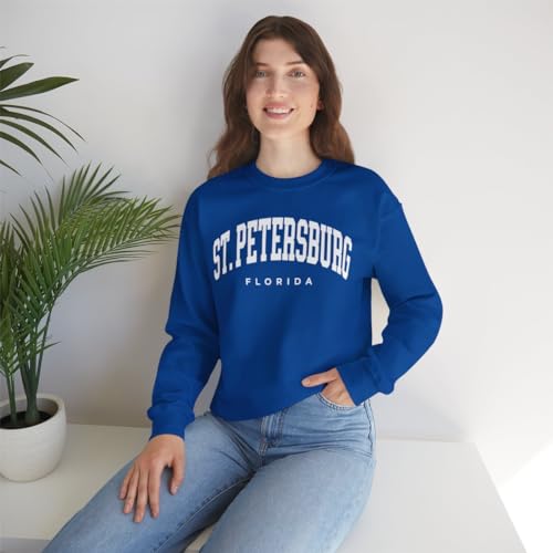 St Petersburg Florida Adult Unisex Crewneck Sweatshirt2