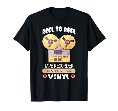 Vintage Tape Deck Recorder T-Shirt