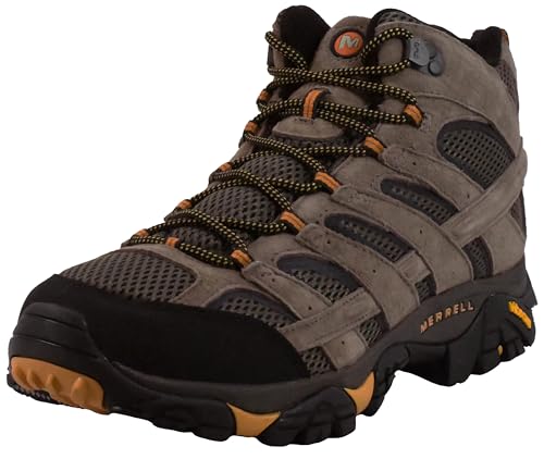 A photo of Merrell Men's Moab 2 Vent Mid Hiking Boot.
