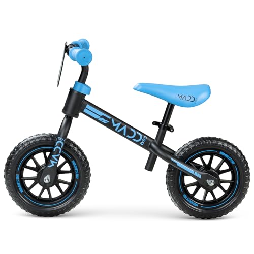 Image of Madd Gear Balance Bike for Toddlers - 18 Month to 4 Years - No Pedal Lightweight Training Bicycles - Adjustable Seat & Maintenance Free 10 Inch Airless Tires - Great Birthday Gift