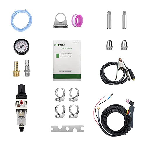 Foto von Reboot Plasmaschneider Pilotzündung 50 Ampere IGBT 230V CUT50L Pilot Plasmaschneidgerät Pilot-Zündung HF schneidet bis 15 mm 3 Jahre Herstellergarantie