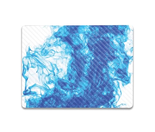 Image of MightySkins Carbon Fiber Skin Compatible with Microsoft Surface Laptop Go 3 (2023) Full Wrap Kit - Vibrant Smoke | Protective, Durable Textured Carbon Fiber Finish | Made in The USA