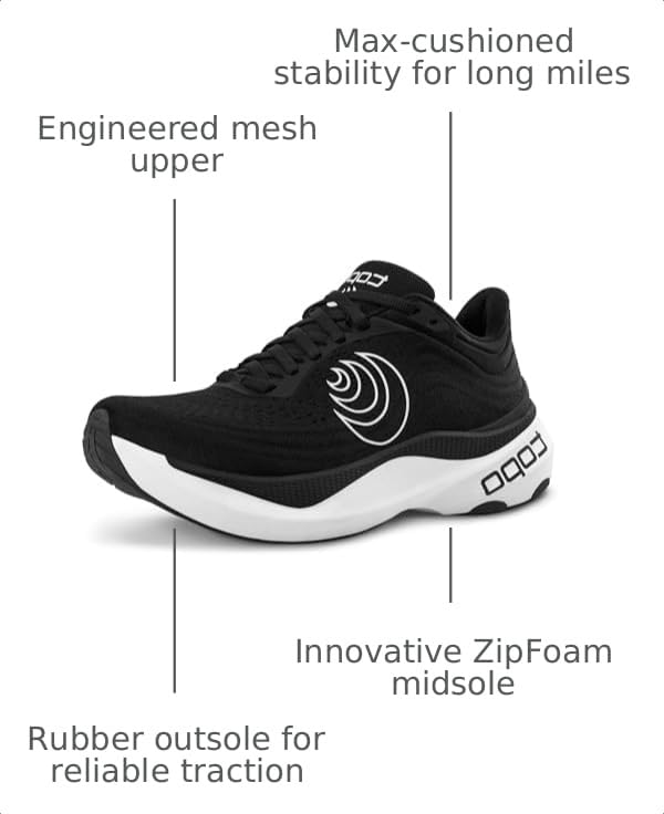 Image of Topo Athletic Women's Lightweight Comfortable 5MM Drop Aura Road Running Shoes, Athletic Shoes for Road Running