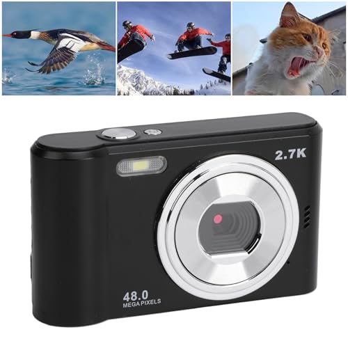 Cámara Digital 48MP 2.7K con Pantalla IPS 2.4 pulg miniatura 3