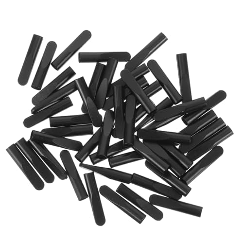 Ipetboom 50Pcs Metal Shoelace Tips Adjustable Cord Locks and Drawstring Fasteners DIY Shoe String End Caps for Shoes Clothing and Accessories