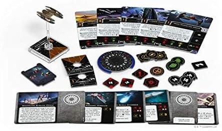 Miniatura 2 de Star Wars X-Wing 2 edición - Juego de miniatura de luchador droide clase buitre, paquete de expansión  Juego de estrategia para adultos y