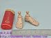 Produktbild Junsi 1:6 Scale Bare Feet Foot w/Connector for HT Dam CD Crazy Dummy Action Figures