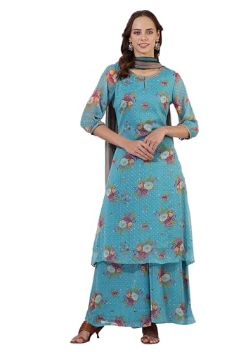 Kurta marron pantalon droit ensemble fluide anti frottement