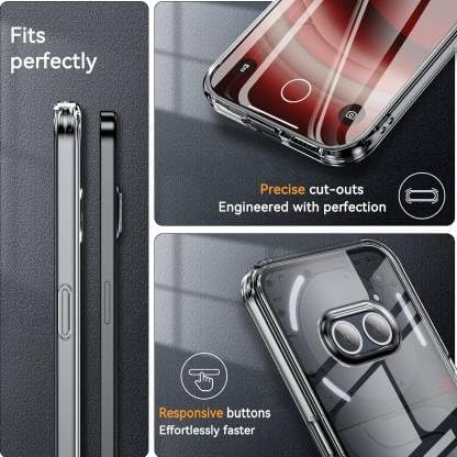 Image of Case Creation Brand -Plastic Mobile Cover For Nothing Phone 2A 5G (Soft & Flexible Back Case),Transparent