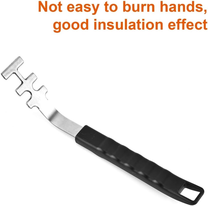 Grills Grate Handle BBQ Grills Handle Heat Resistant Cooking Grate Lifter