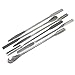 6 Multi-function Micro Lab Spatulas Stainless Steel Double Ended 9