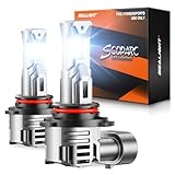 SEALIGHT S1-Pro 9005/HB3 Fog & Lighting Kit, 40,000LM 6500K White 9005 System, 1600FT Beam, IP67 Waterproof with Turbo Fan, 2-Pack for UTV/ATV