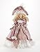 Grace Blonde Curled Hair Mauve Victorian Style Dress 18 Inch Porcelain Doll