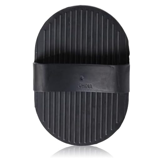 Feplast 85932899 Masajeador de Goma para Perros Gro 5932, Ideal para Animales de Pelo Corto, 13.5 x 9 Cm