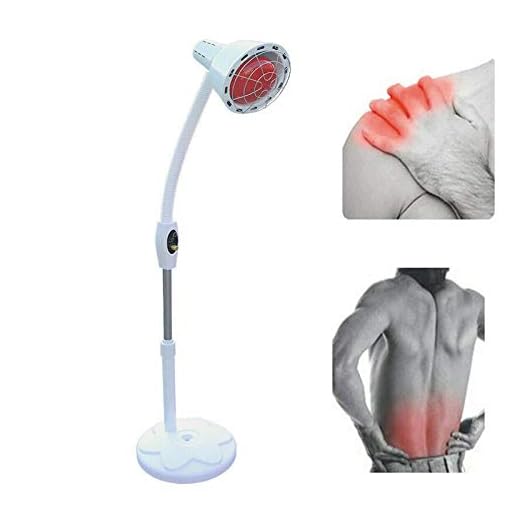 275 W lámpara infrarroja lámpara de calor lámpara hipertermia luces para aliviar el dolor 360° regulable lámpara infrarroja