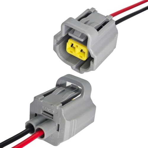 Cylinder Head Temperature Sensor 8S4Z6G004A with Connector Pigtail Harness - High-Performance Engine Temperature Sensor for Ford & Mercury Vehicles