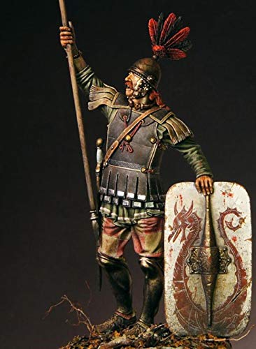 Figura de resina guerrero antiguo 1:18 90 mm miniatura 1