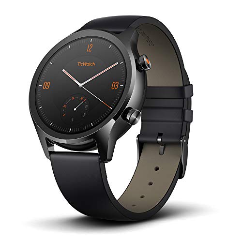 TicWatch C2 Smart Watch Classic Design Fashion Smartwatch with All Day Heart Rate