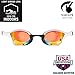 ARENA Cobra Ultra Swipe Mirror Unisex Race Schwimmbrille für Erwachsene, Taucherbrille mit Gebogenen Spiegelgläsern, Anti-Beschlag, UV-Schutz, 5 Austauschbare Nasenstege