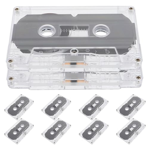 Casetes vacíos para grabar audios analógicos sin perder tus mensajes de voz en archivos digitales