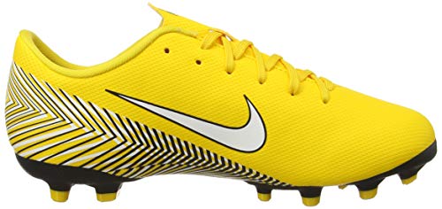 Nike Junior Vapor 12 Academy Gs Njr Fg/Mg Football Boots Ao2896 Soccer Cleats (Uk 4.5 Us 5Y Eu 37.5, Amarillo White Yellow 710) #TOP5