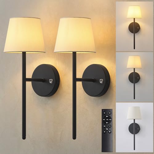 Apliques de pared inalámbricos sin instalación eléctrica y batería duradera