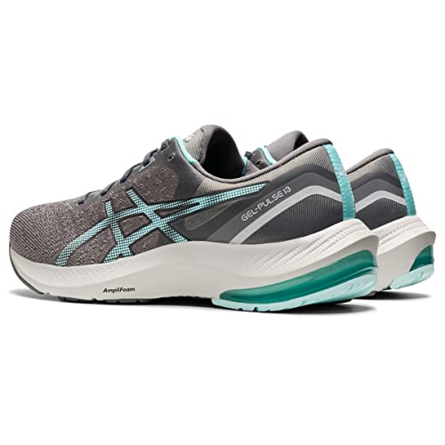 ASICS ASICS Women's Gel-Pulse 13 Running Shoes, 6, Clay Grey/Clear Blue