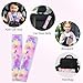 Seat Belt Cover Pad for Baby, Soft Seatbelt Cushion Covers for Kids 2Pcs Car Seat Strap Shoulder Pads for All Car Seats, Stroller, High Chair