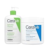CeraVe rutina corporal piel seca: Limpia + hidrata